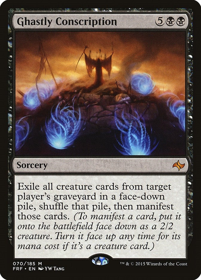 Image for Ghastly Conscription (70) - Magic: The Gathering