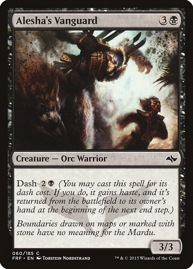 Image for Alesha's Vanguard (60) (FRF) - Magic: The Gathering