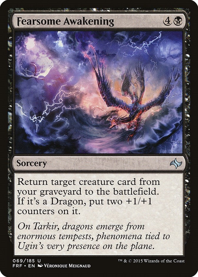 Image for Fearsome Awakening (69) (FRF) - Magic: The Gathering
