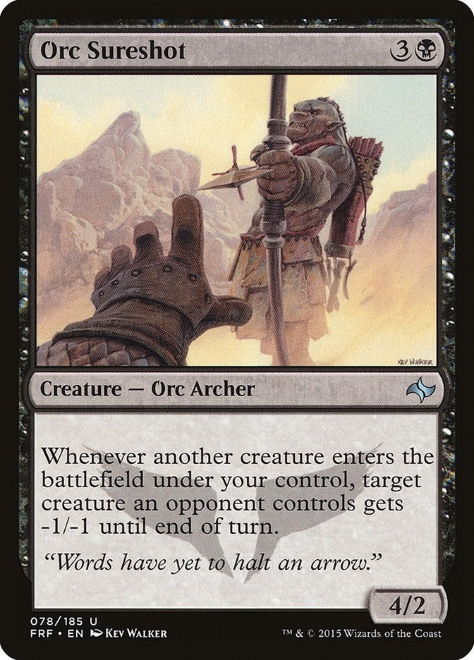Image for Orc Sureshot (78) (FRF) - Magic: The Gathering