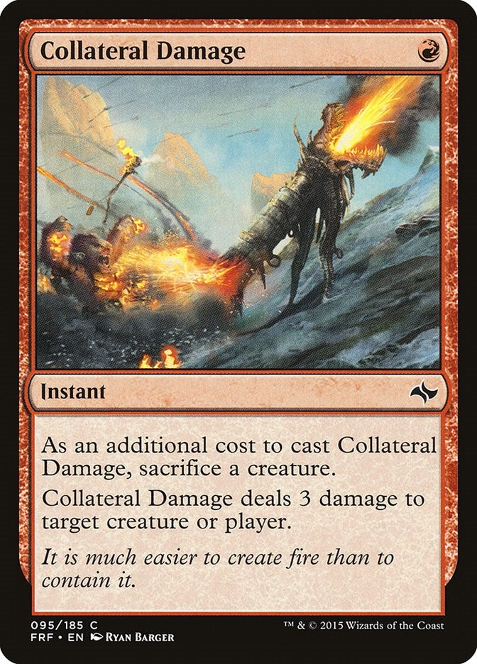 Image for Collateral Damage (95) - Magic: The Gathering