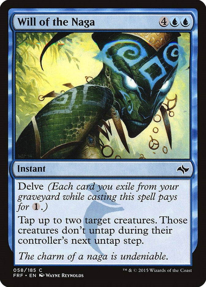 Image for Will of the Naga (58) (FRF) - Magic: The Gathering