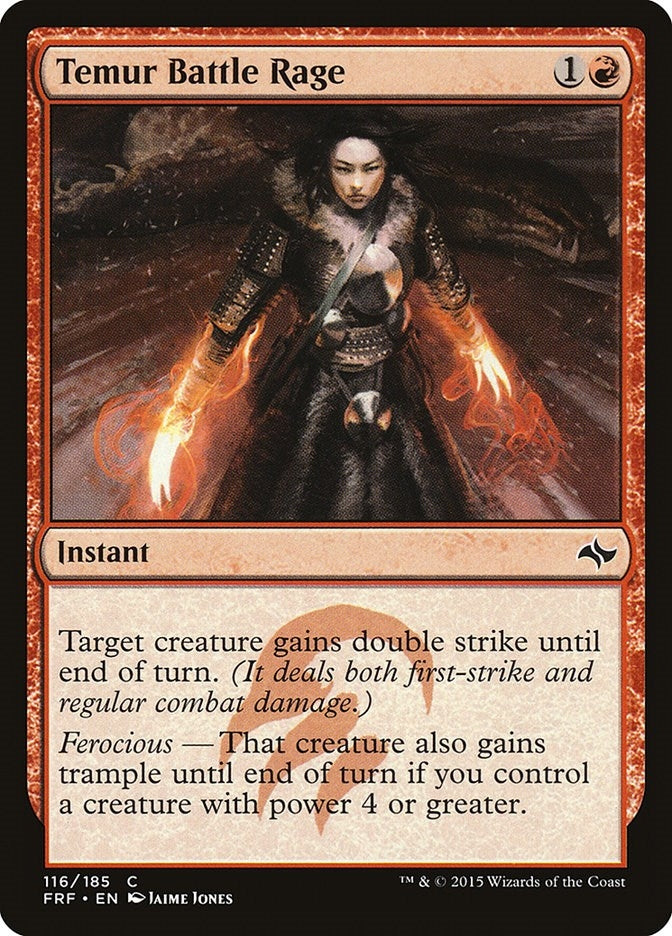 Image for Temur Battle Rage (116) - Magic: The Gathering