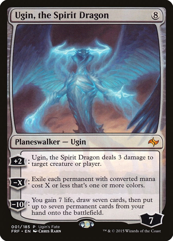 Image for Ugin, the Spirit Dragon (1) (FRF_UGIN) - Magic: The Gathering