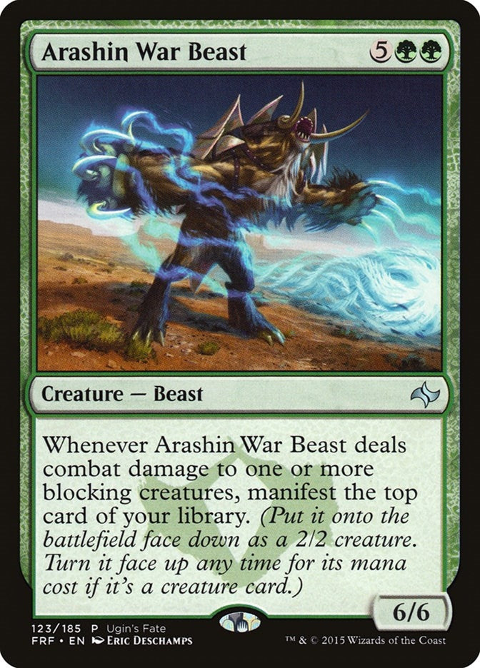 Image for Arashin War Beast (123) (FRF_UGIN) - Magic: The Gathering