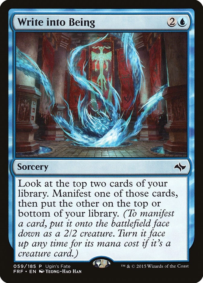 Image for Write into Being (59) (FRF_UGIN) - Magic: The Gathering