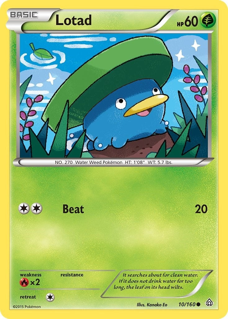 Image for Lotad (10/160) (PRC) - Pokemon