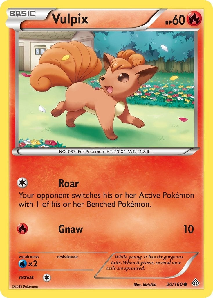 Image for Vulpix (20/160) (PRC) - Pokemon
