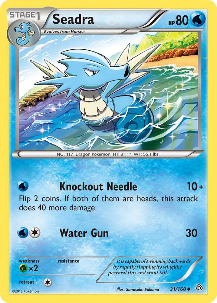 Image for Seadra (31/160) (PRC) - Pokemon