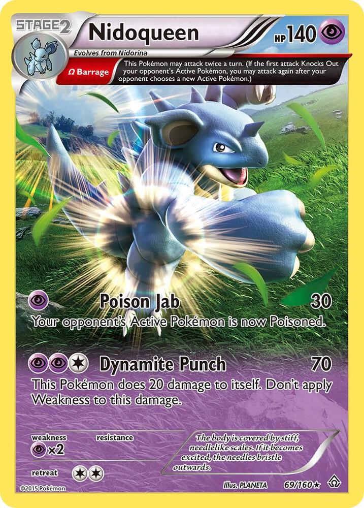 Image for Nidoqueen (Omega) (69/160) (PRC) - Pokemon