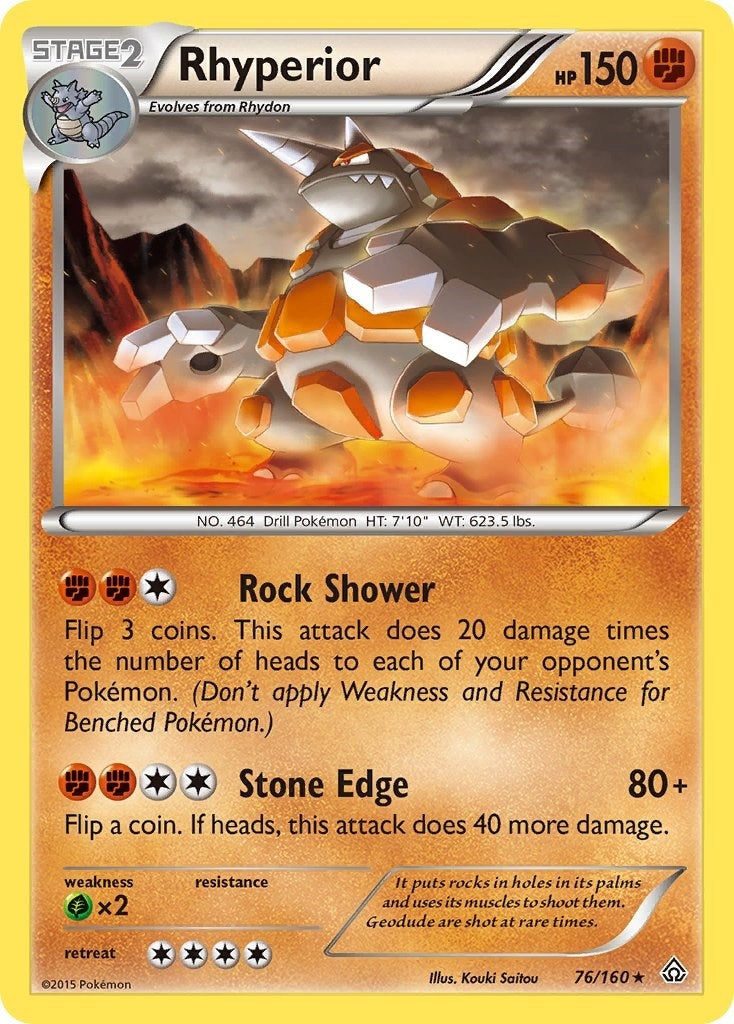 Image for Rhyperior (76/160) (PRC) - Pokemon