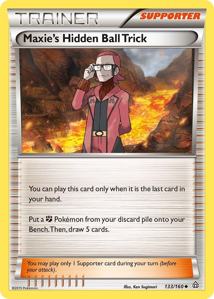 Image for Maxie's Hidden Ball Trick (133/160) (PRC) - Pokemon