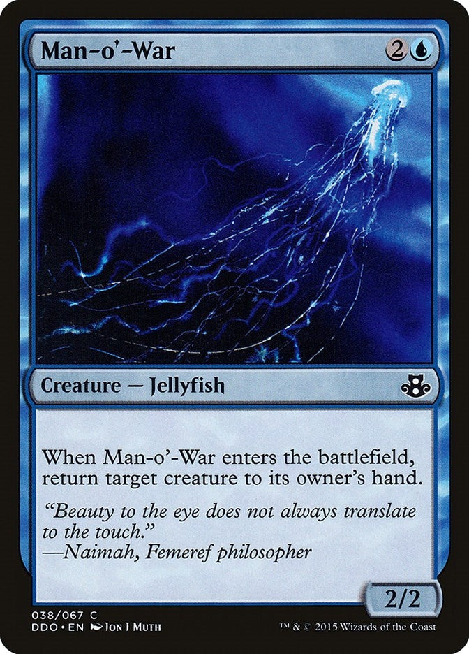 Image for Man-o'-War (38) (DDO) - Magic: The Gathering