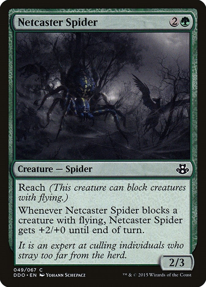 Image for Netcaster Spider (49) - Magic: The Gathering