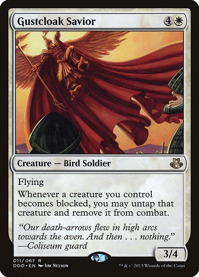 Image for Gustcloak Savior (11) (DDO) - Magic: The Gathering