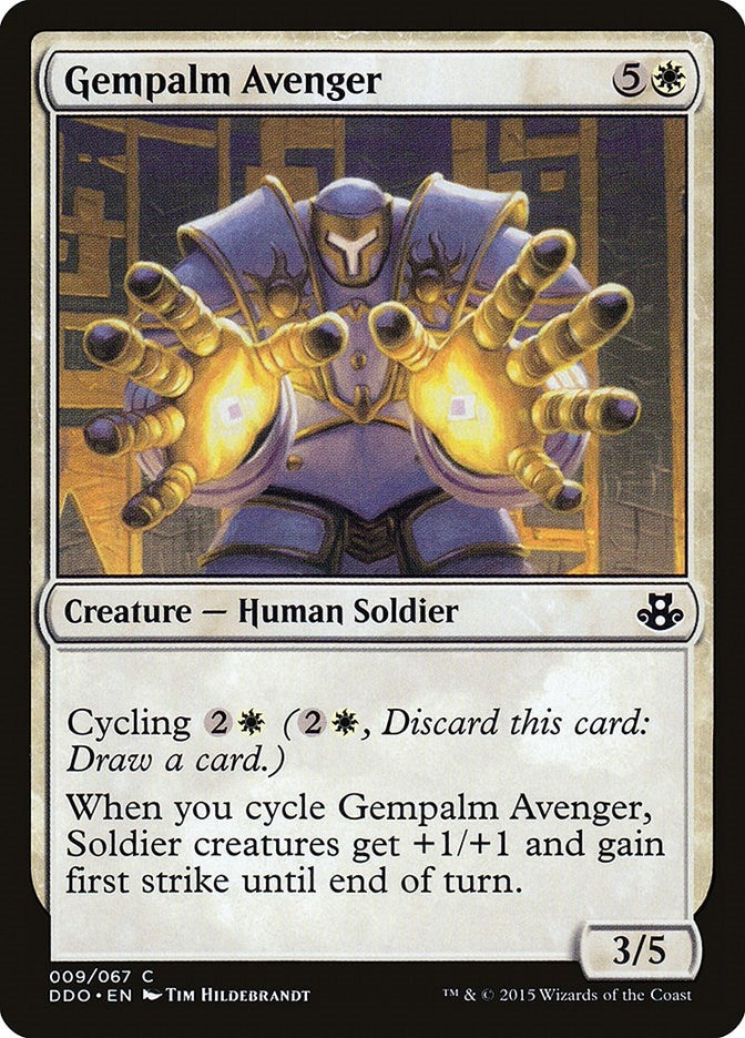 Image for Gempalm Avenger (9) - Magic: The Gathering