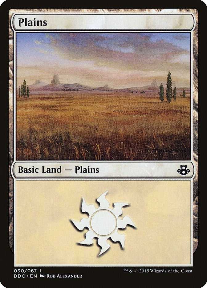 Image for Plains (030) (30) - Magic: The Gathering