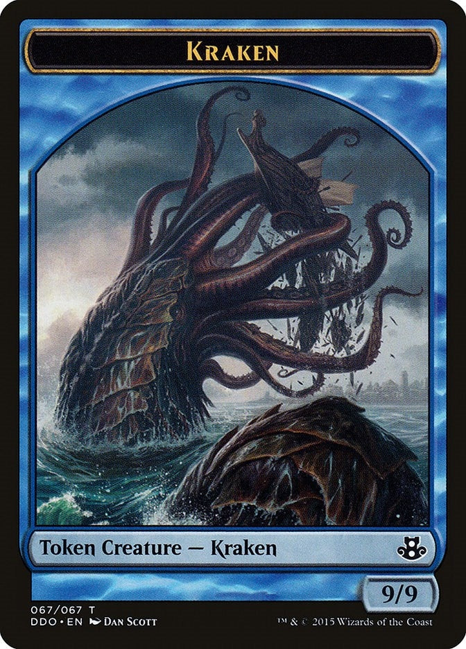 Image for Kraken Token (67) - Magic: The Gathering