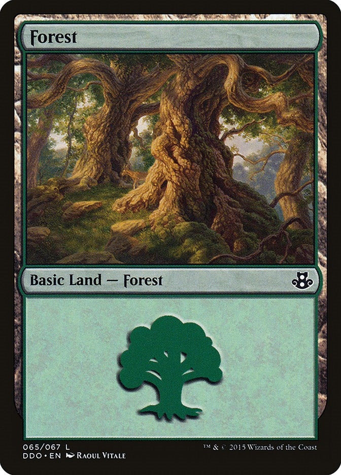 Image for Forest (065) (65) (DDO) - Magic: The Gathering