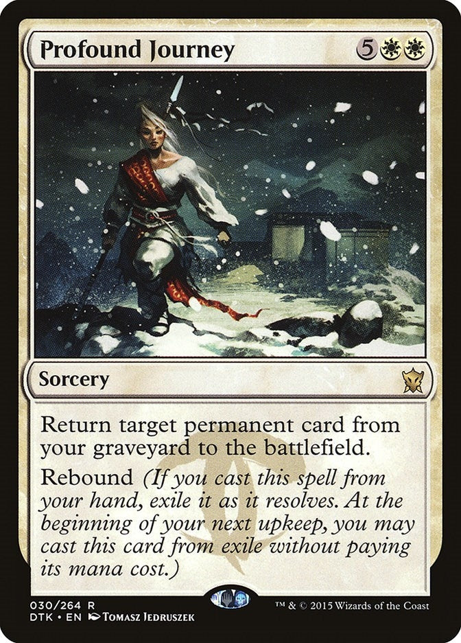 Image for Profound Journey (30) (DTK) - Magic: The Gathering