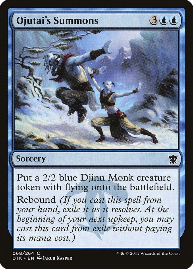Image for Ojutai's Summons (68) - Magic: The Gathering