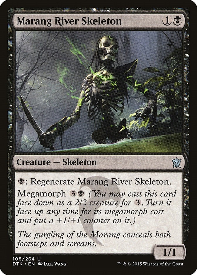 Image for Marang River Skeleton (108) (DTK) - Magic: The Gathering