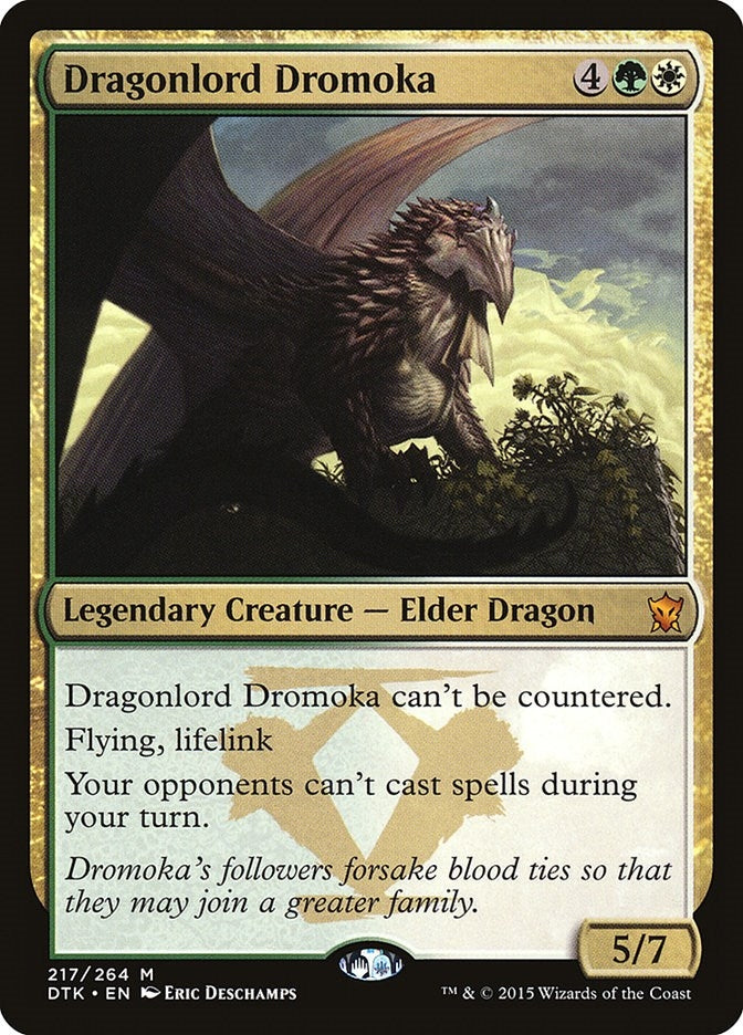 Image for Dragonlord Dromoka (217) - Magic: The Gathering