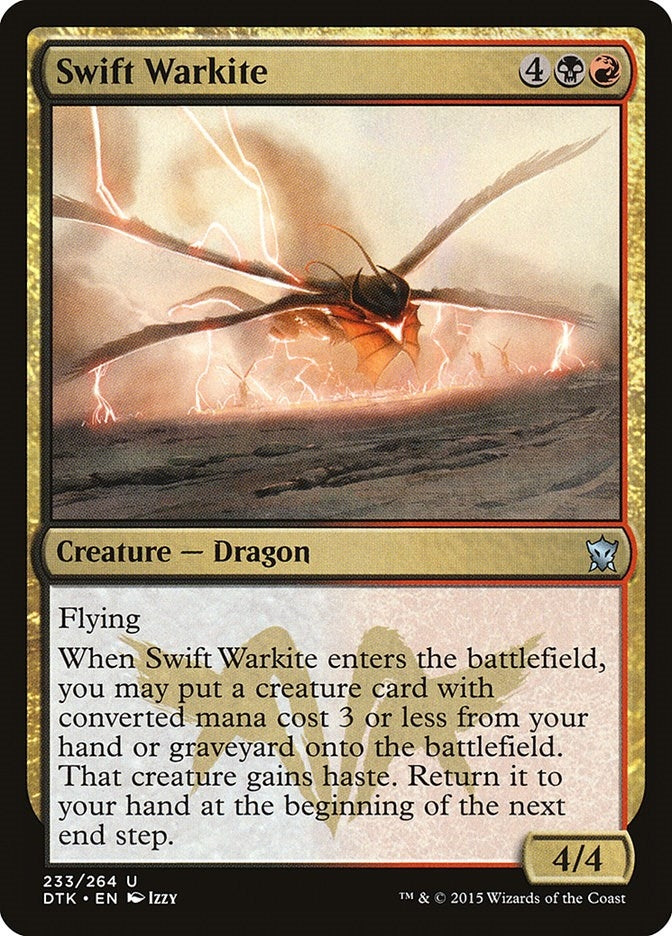 Image for Swift Warkite (233) - Magic: The Gathering