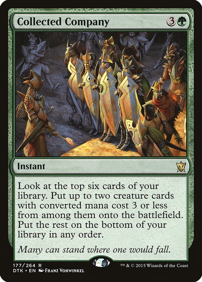 Image for Collected Company (177) (DTK) - Magic: The Gathering