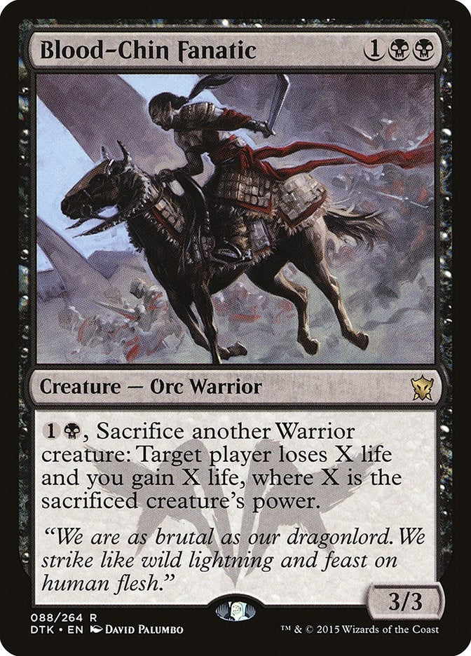 Image for Blood-Chin Fanatic (88) - Magic: The Gathering