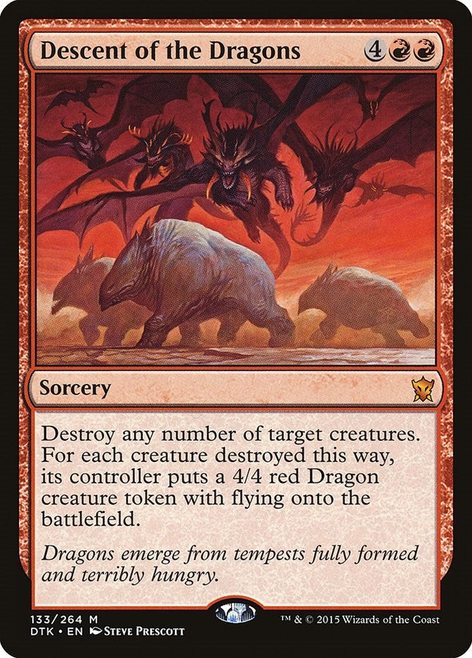 Image for Descent of the Dragons (133) (DTK) - Magic: The Gathering