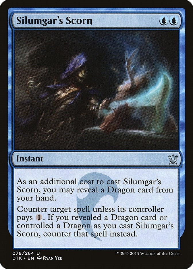 Image for Silumgar's Scorn (78) - Magic: The Gathering