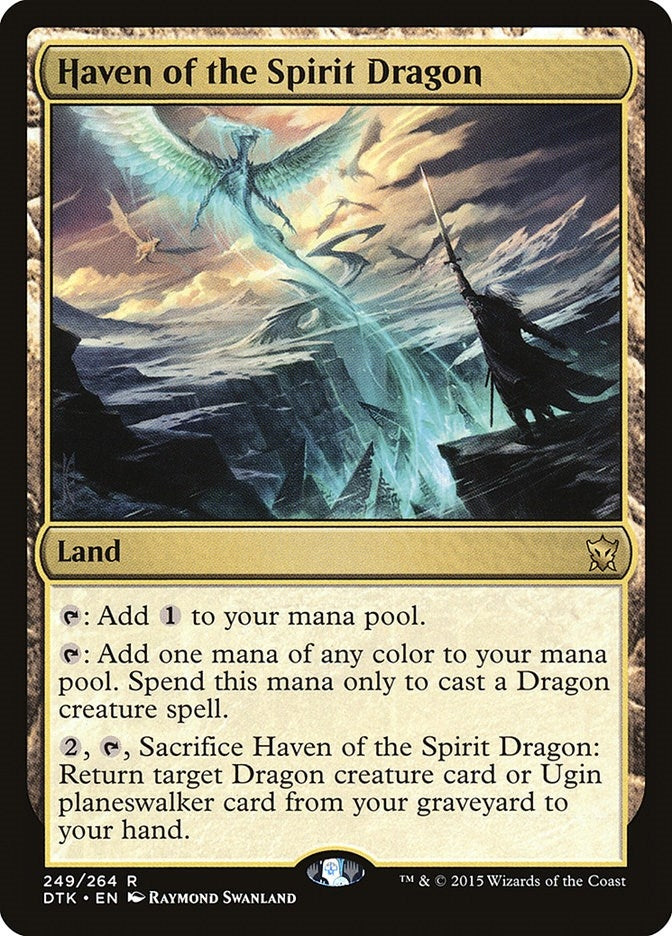 Image for Haven of the Spirit Dragon (249) (DTK) - Magic: The Gathering