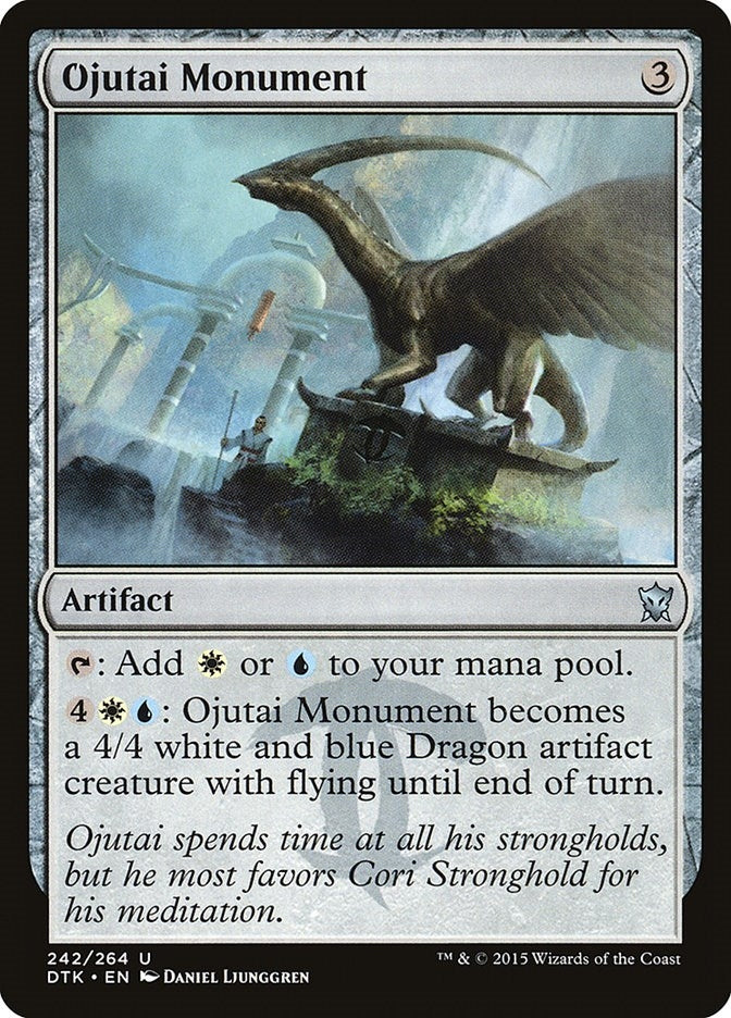 Image for Ojutai Monument (242) (DTK) - Magic: The Gathering