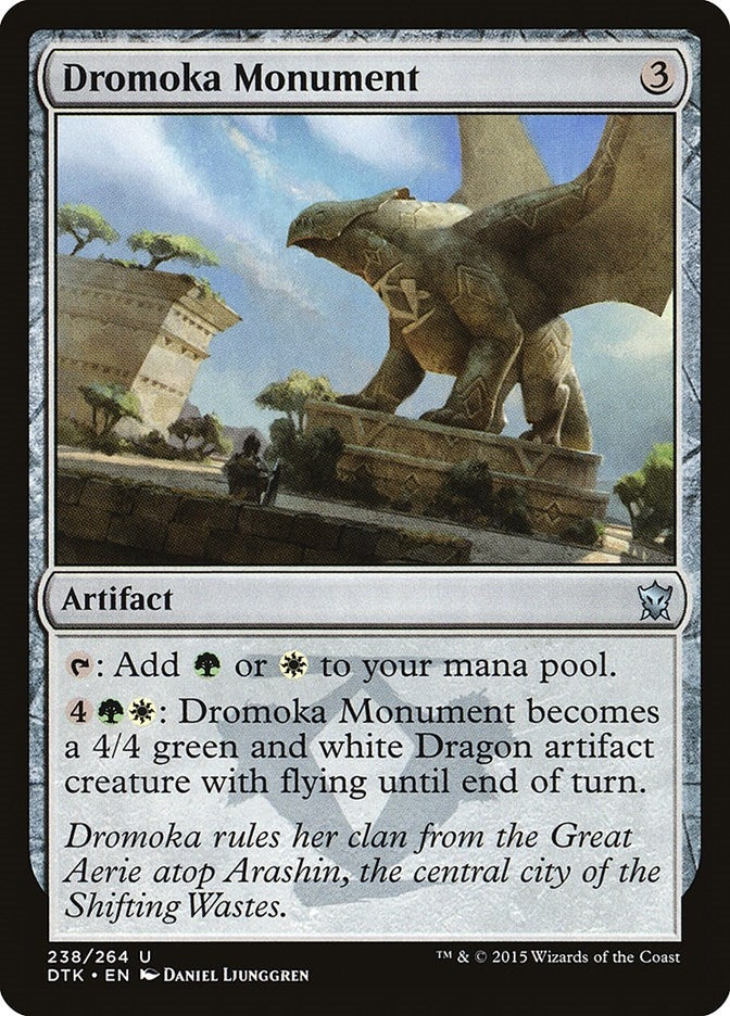 Image for Dromoka Monument (238) (DTK) - Magic: The Gathering