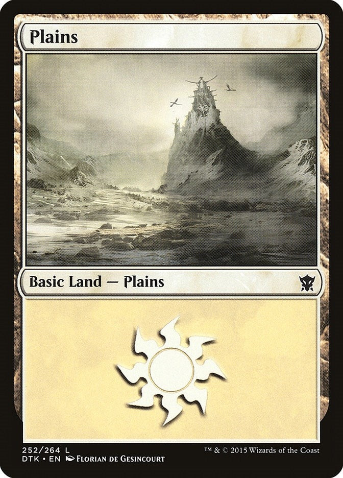 Image for Plains (252) (252) (DTK) - Magic: The Gathering