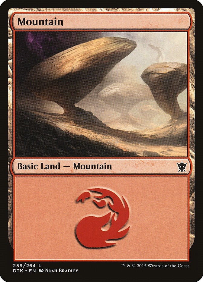 Image for Mountain (259) (259) (DTK) - Magic: The Gathering