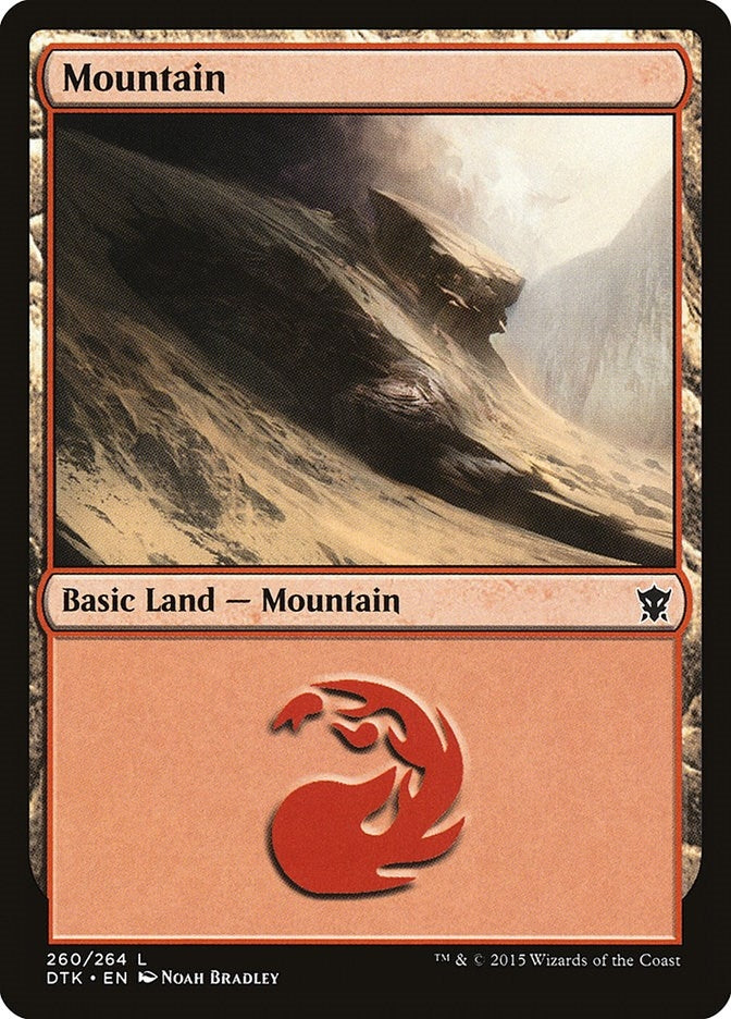 Image for Mountain (260) (260) (DTK) - Magic: The Gathering