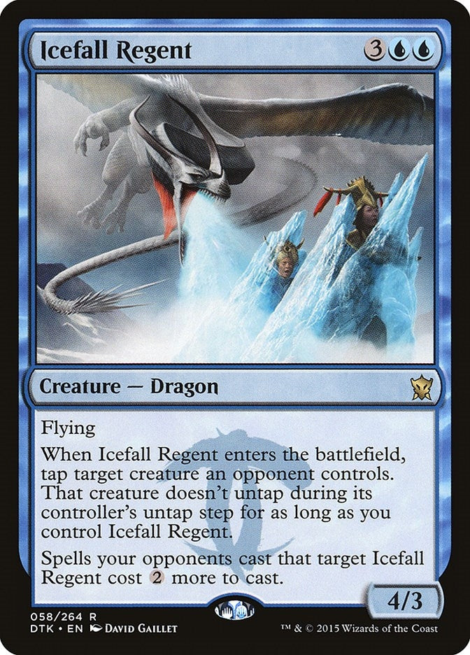 Image for Icefall Regent (58) (DTK) - Magic: The Gathering