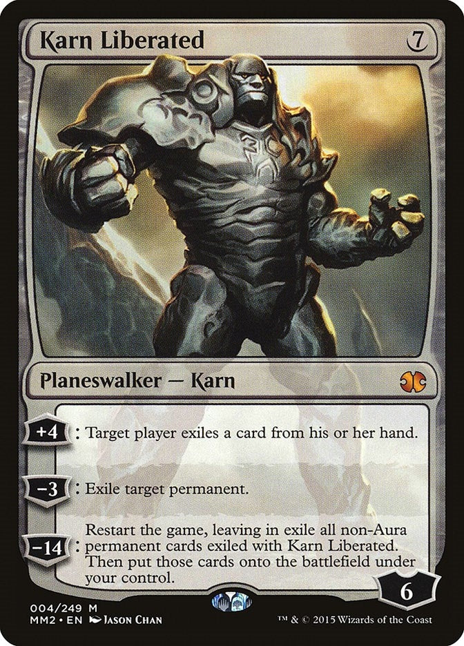 Image for Karn Liberated (4) - Magic: The Gathering