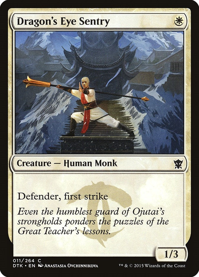 Image for Dragon's Eye Sentry (11) (DTK) - Magic: The Gathering