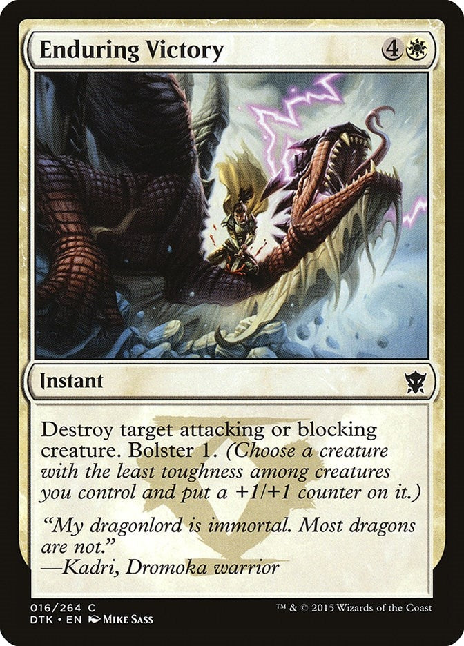 Image for Enduring Victory (16) (DTK) - Magic: The Gathering
