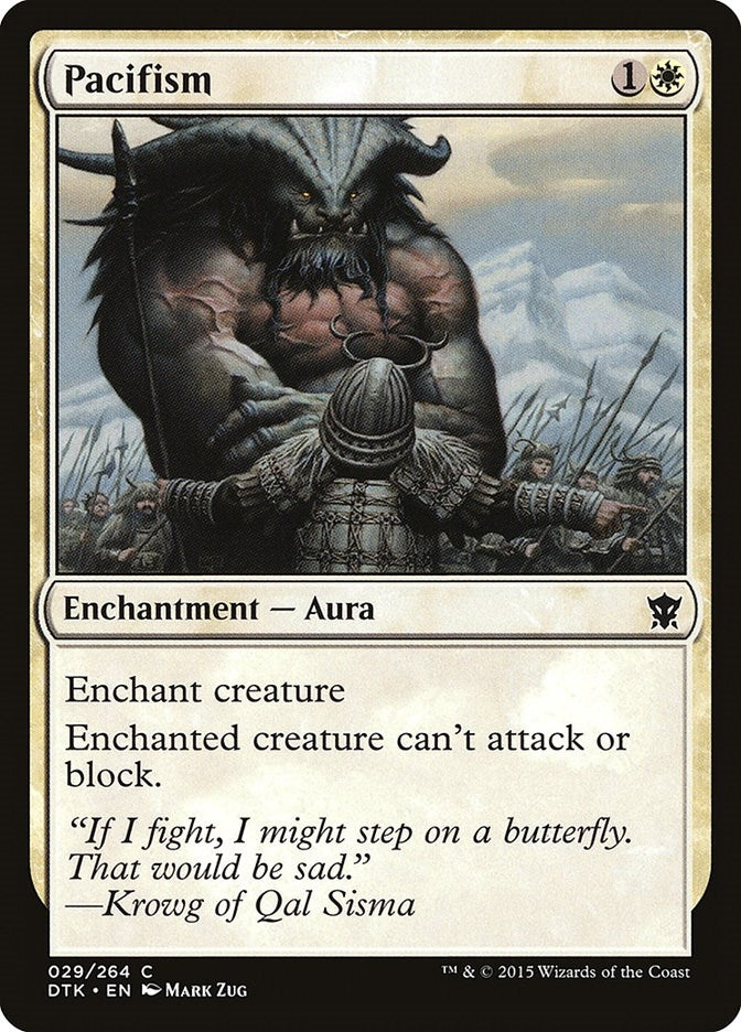 Image for Pacifism (29) (DTK) - Magic: The Gathering