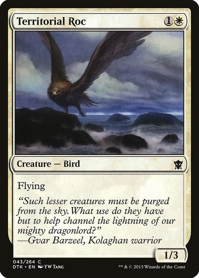 Image for Territorial Roc (43) - Magic: The Gathering