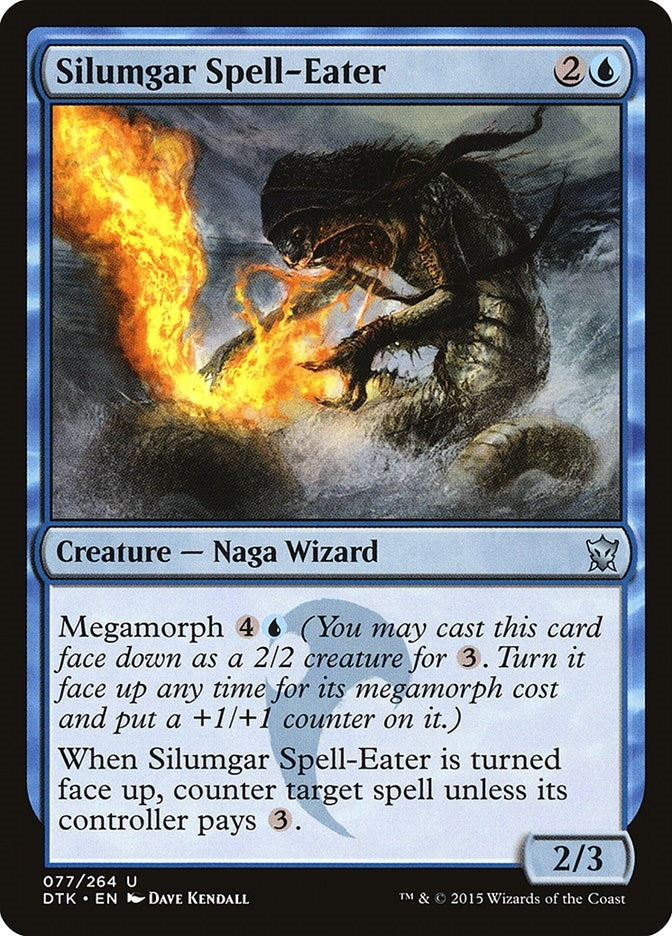 Image for Silumgar Spell-Eater (77) - Magic: The Gathering