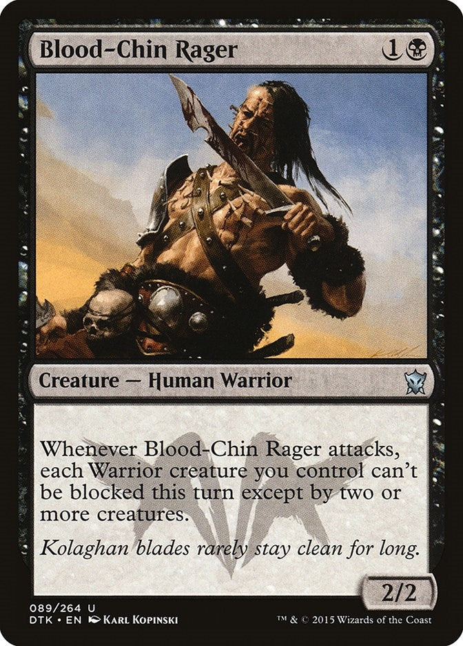 Image for Blood-Chin Rager (89) (DTK) - Magic: The Gathering