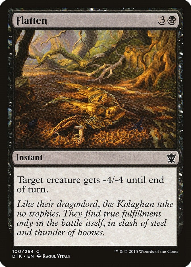 Image for Flatten (100) - Magic: The Gathering