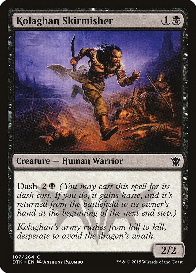 Image for Kolaghan Skirmisher (107) (DTK) - Magic: The Gathering