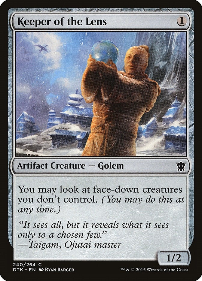 Image for Keeper of the Lens (240) - Magic: The Gathering