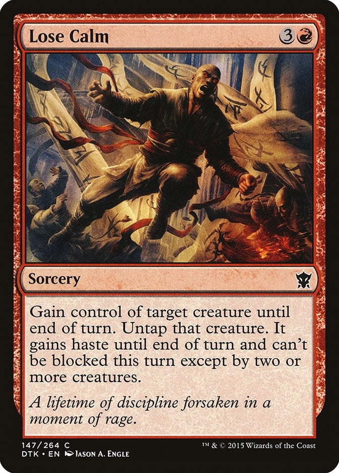 Image for Lose Calm (147) - Magic: The Gathering